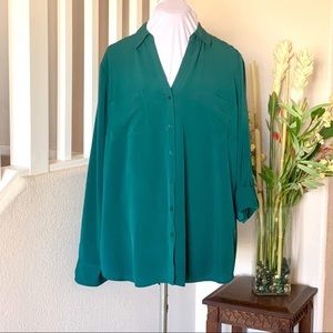 Talbots button down blouse